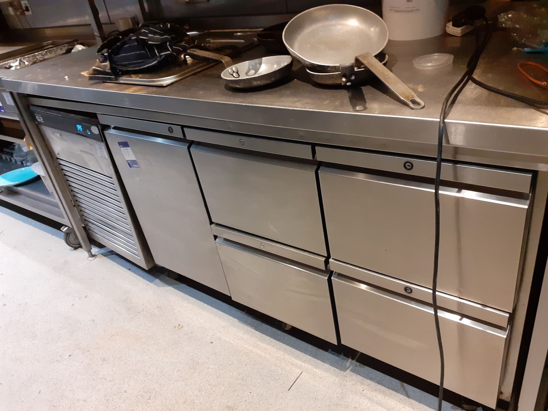 Foster Eco Pro G2 Four Drawer & Single Door Under Counter Refrigerator, Located at 14 Leicester