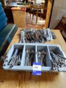 Quantity of Stainless Steel Cutlery, Located at 14 Leicester Square, London WC2H 7NG