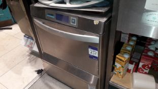 Winterhalter Stainless Steel Undercounter Glasswasher (Disconnection Required by a qualified