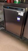 Polar CD081 Stainless Steel 140Ltr Undercounter Freezer Serial Number 7132941, Located at First