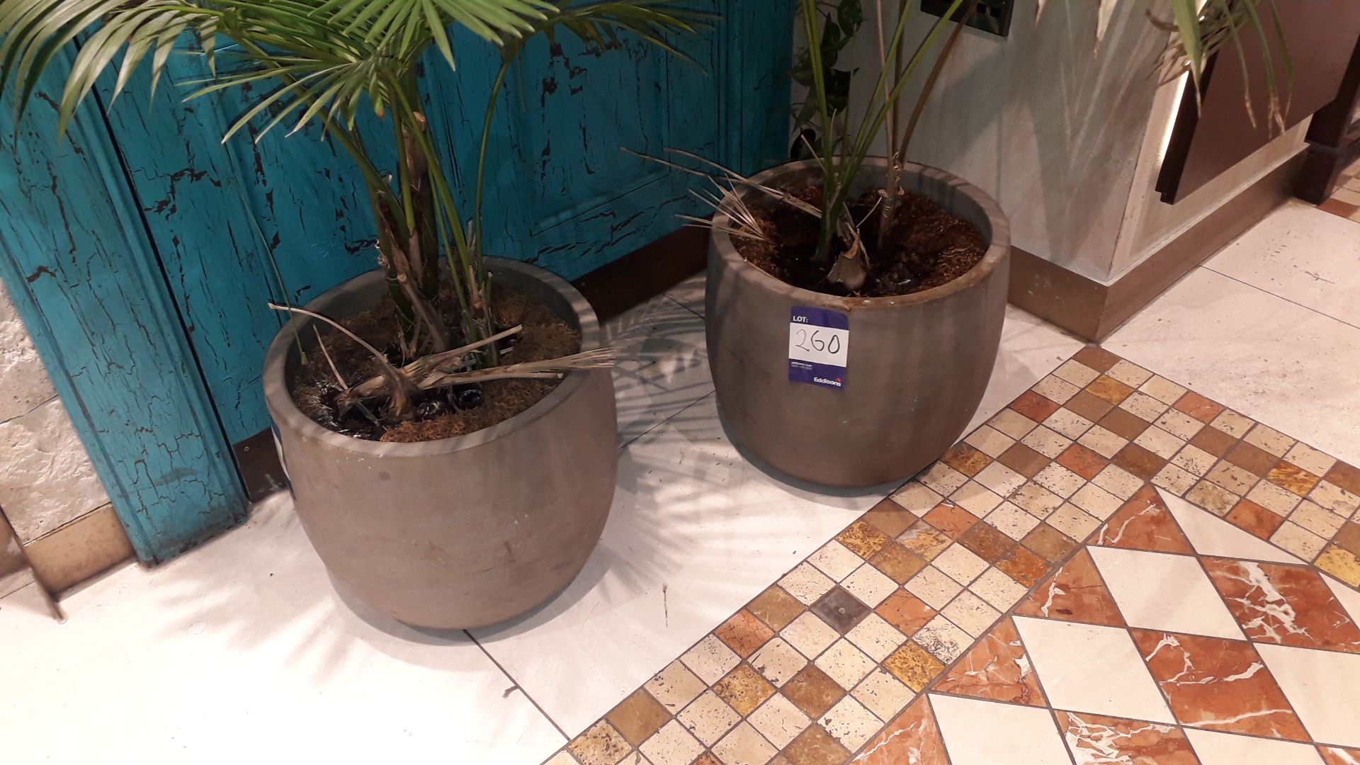 Pair of Ceramic Planters, Located at First Floor, The Bentall Centre, Wood Street, Kingston Upon - Image 2 of 2
