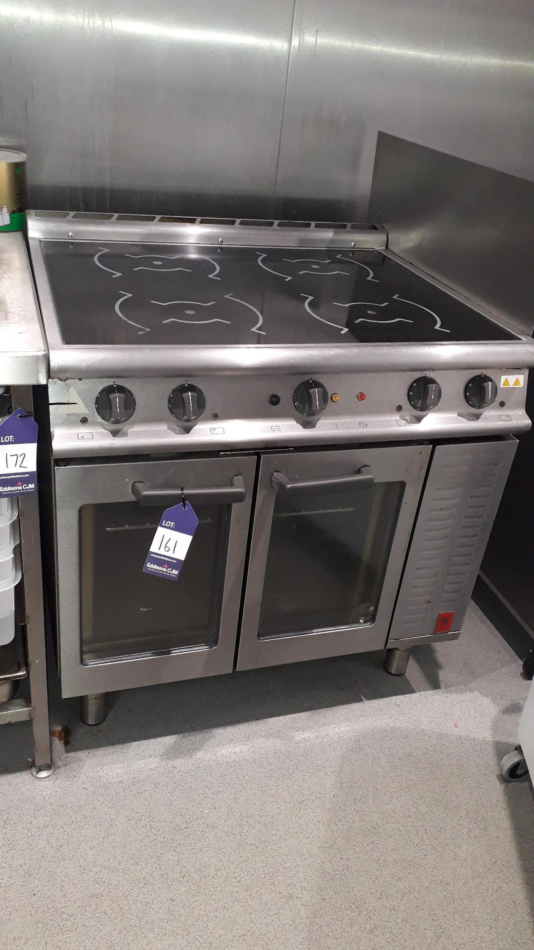 Falcon E3913i Dominator Plus Induction Oven Serial Number F592512 415v, Located at First Floor,