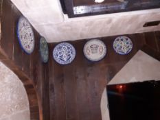 20 Various Middle Eastern Ceramic Platters, Located at 14 Leicester Square, London WC2H 7NG