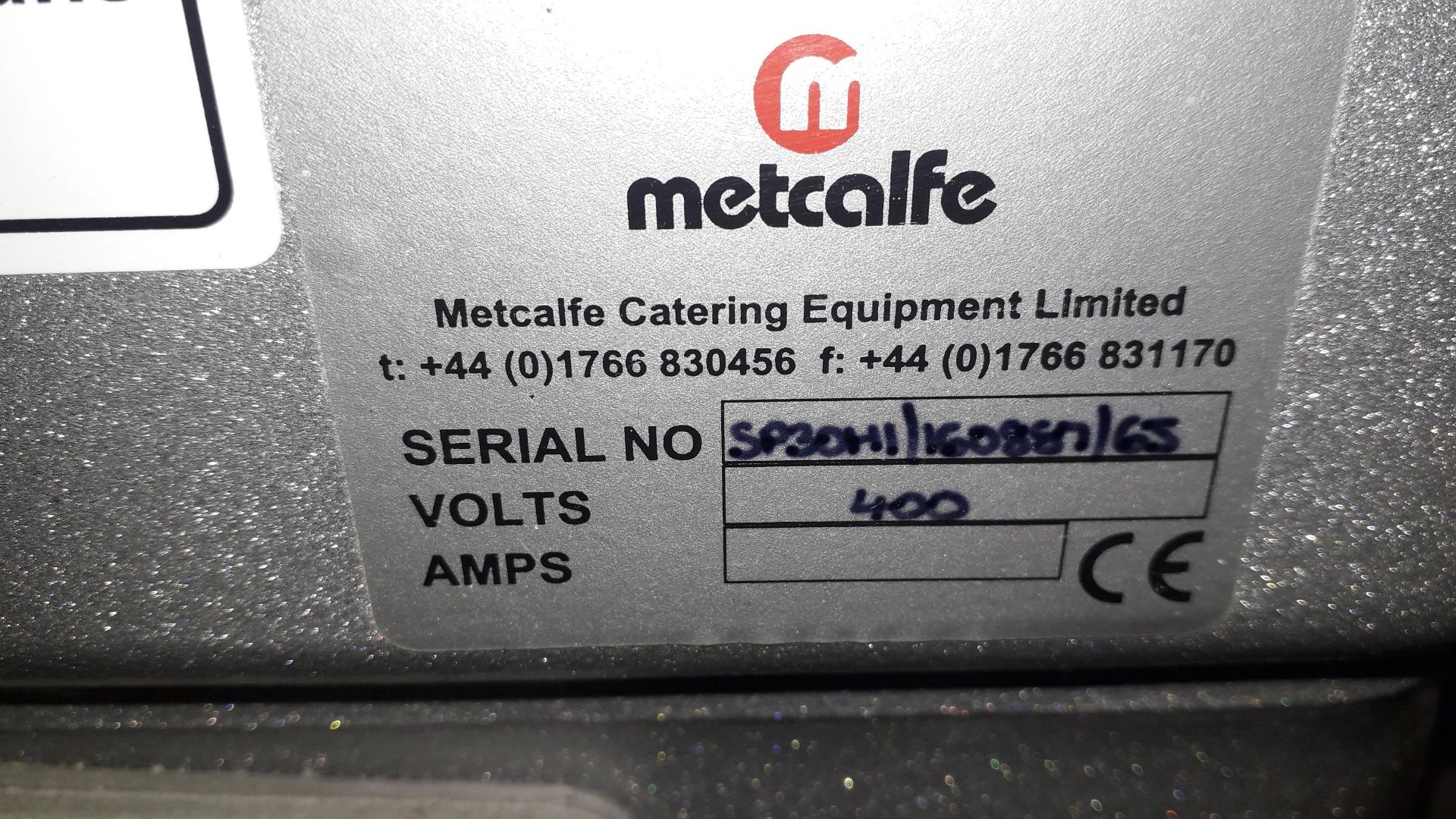 Metcalfe Stainless Steel 30Ltr Heavy Duty Spiral Dough Mixer Serial Number SP30HI/160887/GS 415v, - Image 5 of 6