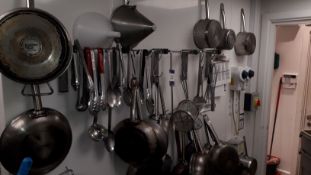 Quantity of Various Pots, Pans and Kitchen Utensils, Located at First Floor, The Bentall Centre,