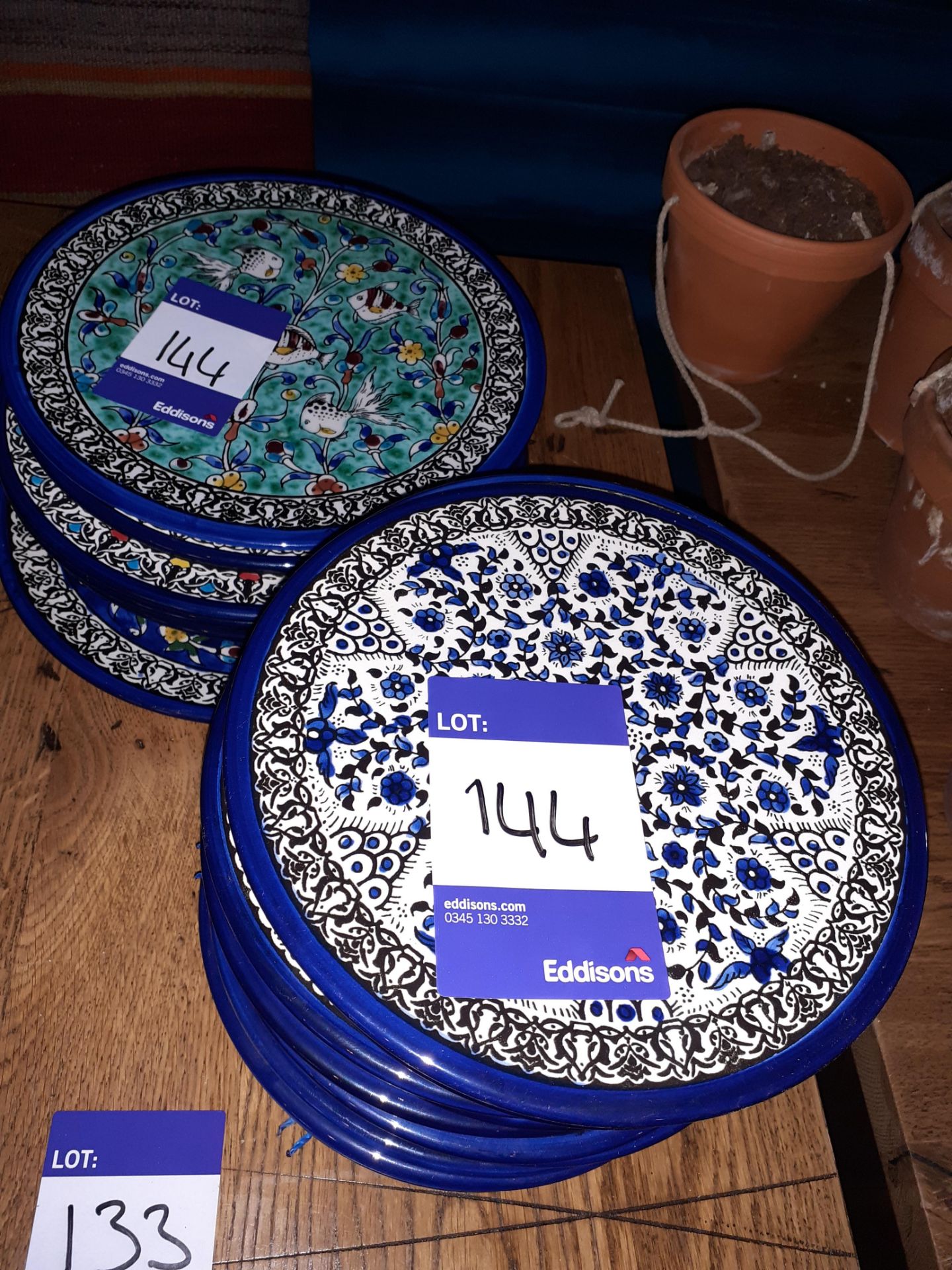 20 x Middle Eastern Terra Cotta Platters, Located at 14 Leicester Square, London WC2H 7NG
