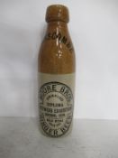 Swanscombe Moore Bros Gold Medal Paris 1912 and Diploma Brewers Exhibition London 1908 Ginger Beer B