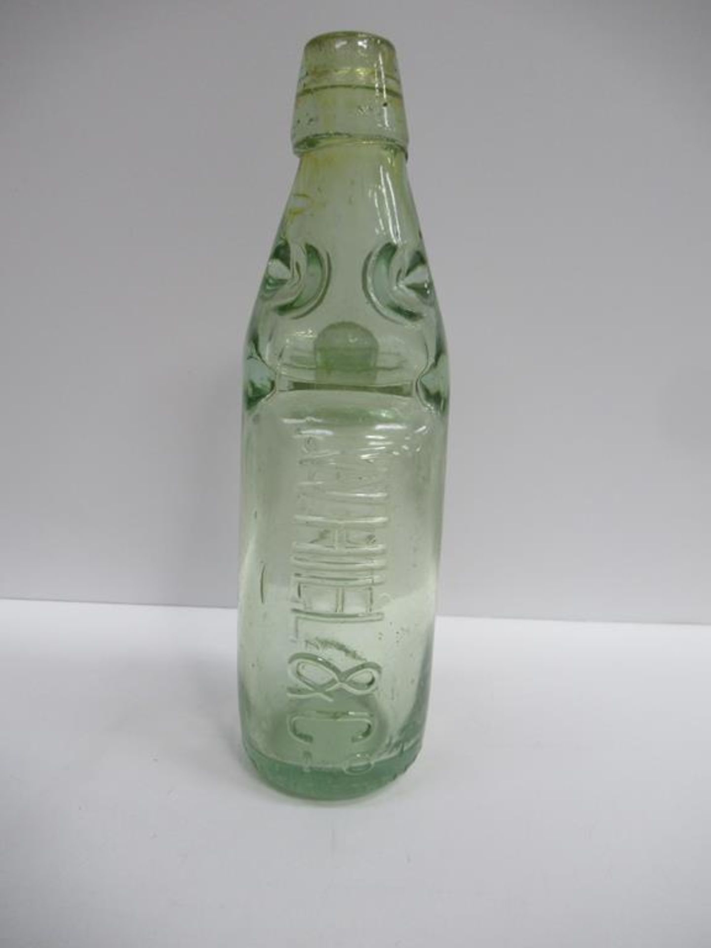 Grimsby W. Hill & Co coloured Codd bottle (10 oz)