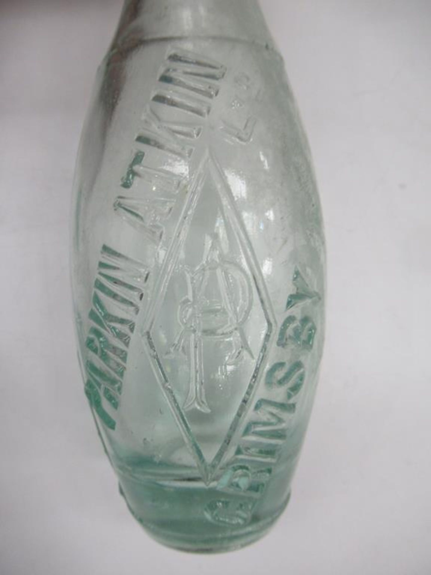 Grimsby Parkin Atkin Ltd small bulbous bottle - Image 6 of 6
