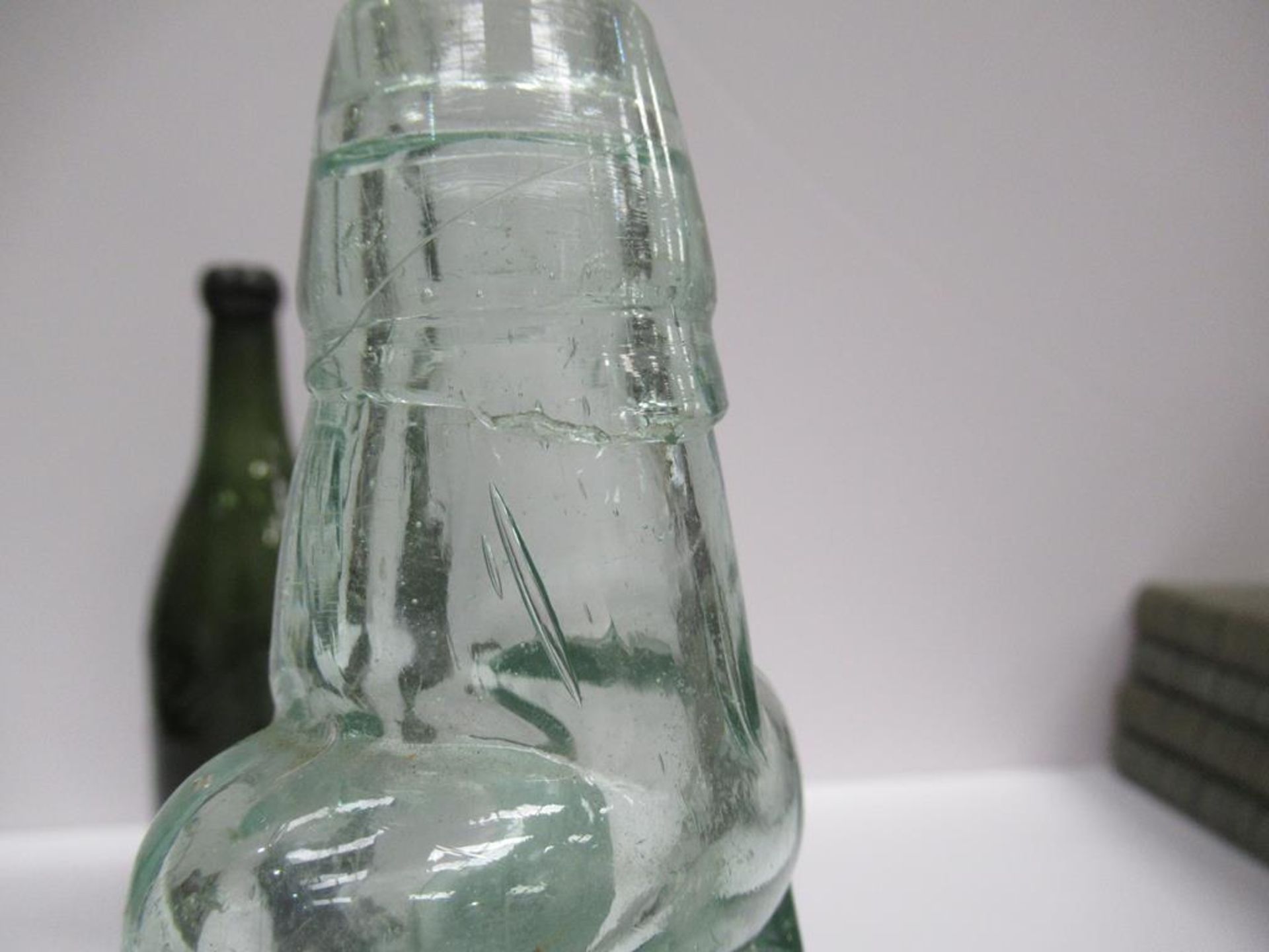 3x Grimsby W.S. Straker bottles- two coloured, one codd - Image 9 of 11