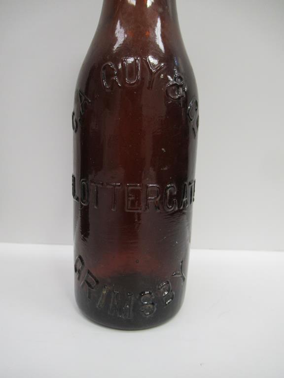 6x Grimsby C.A. Guy & Co coloured bottles (1x Flottergate) - Image 20 of 23