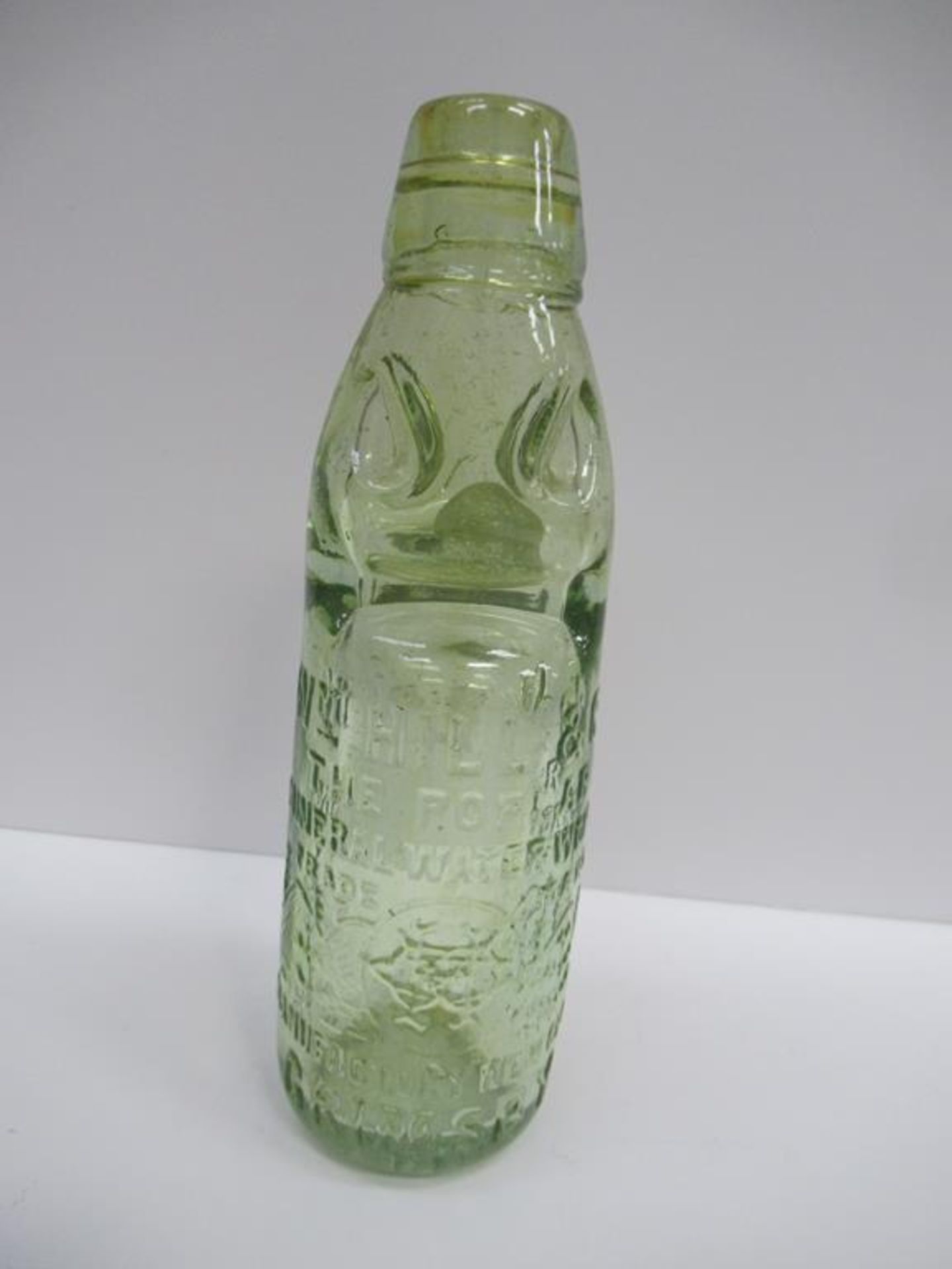 Grimsby W. Hill & Co coloured Codd bottle (8oz)