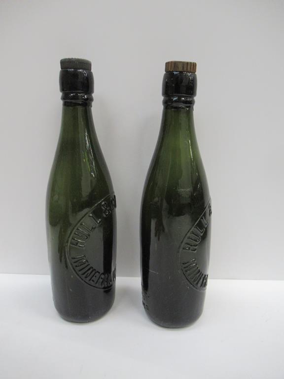 2x Hull and Grimsby Mineral Water Co. coloured bottles - Image 2 of 10