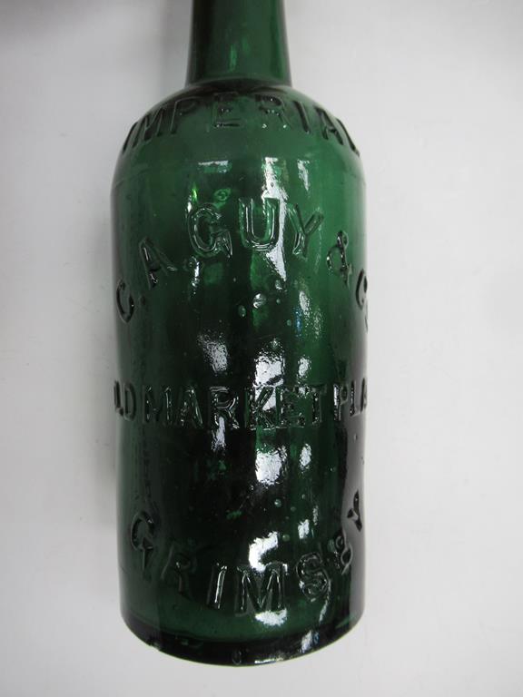 6x Grimsby C.A. Guy & Co coloured bottles (1x Flottergate) - Image 7 of 23