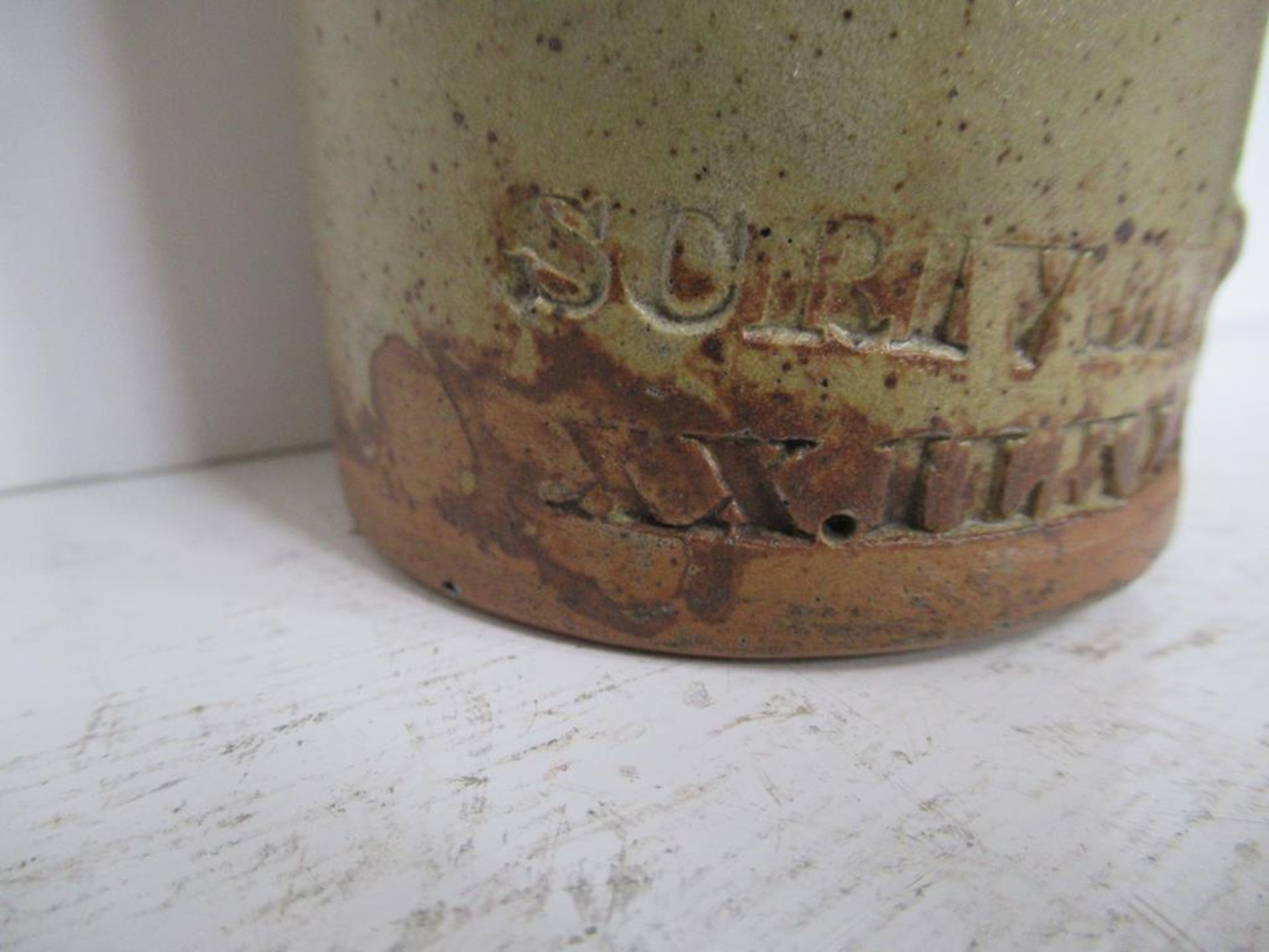 Ilkley Scriven & Son Reformed Stone Bottle (22cm) - Image 6 of 8