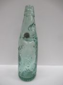 Grimsby Reinecke's Aerated Waters codd bottle with coloured marble 10oz