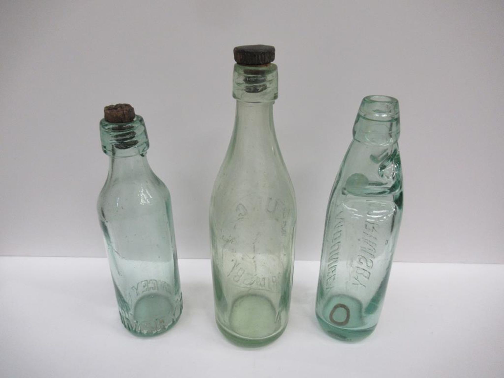 3x Grimsby Mouncey bottles (1x Codd) one featuring named lid - Image 3 of 11