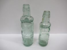 2x Grimsby J.A. Christian Codd bottles