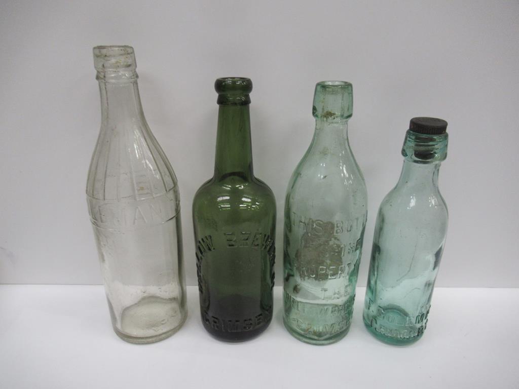7x Grimsby Wellow Brewery (5) and F.Coleman (2) bottles (2x coloured and 2x matching stoppers) - Image 2 of 31