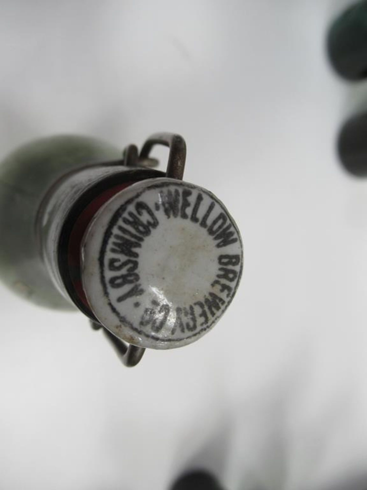 7x Grimsby Wellow Brewery bottles (5x coloured, 3x with matching stoppers) - Image 12 of 29