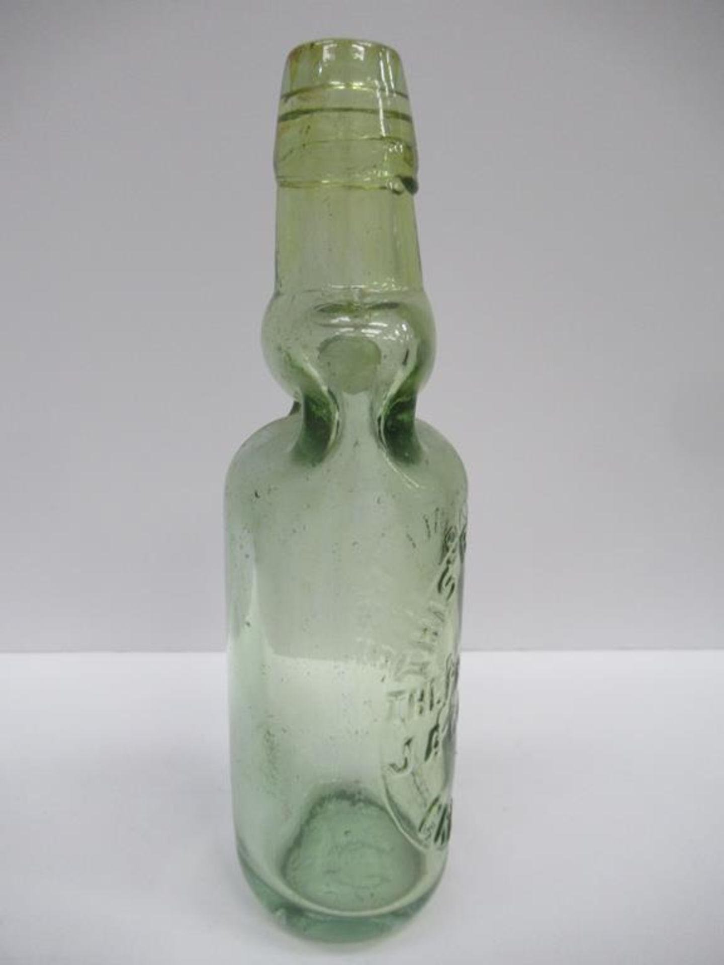 2x Grimsby J.A. Christian coloured Codd bottles - Image 2 of 6