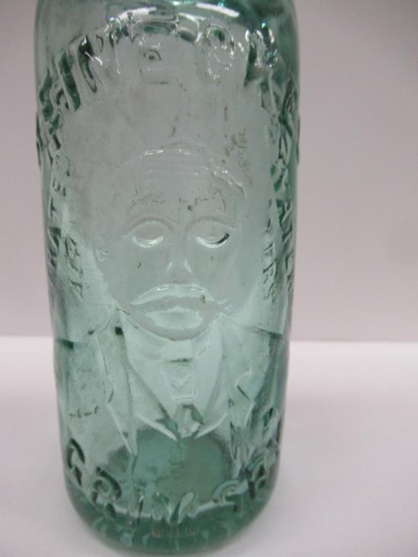 Grimsby Reinecke's Aerated Waters codd bottle with coloured marble 10oz - Image 5 of 9