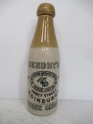 Edinburgh Hendry's Ginger Beer Stone Bottle (20cm)