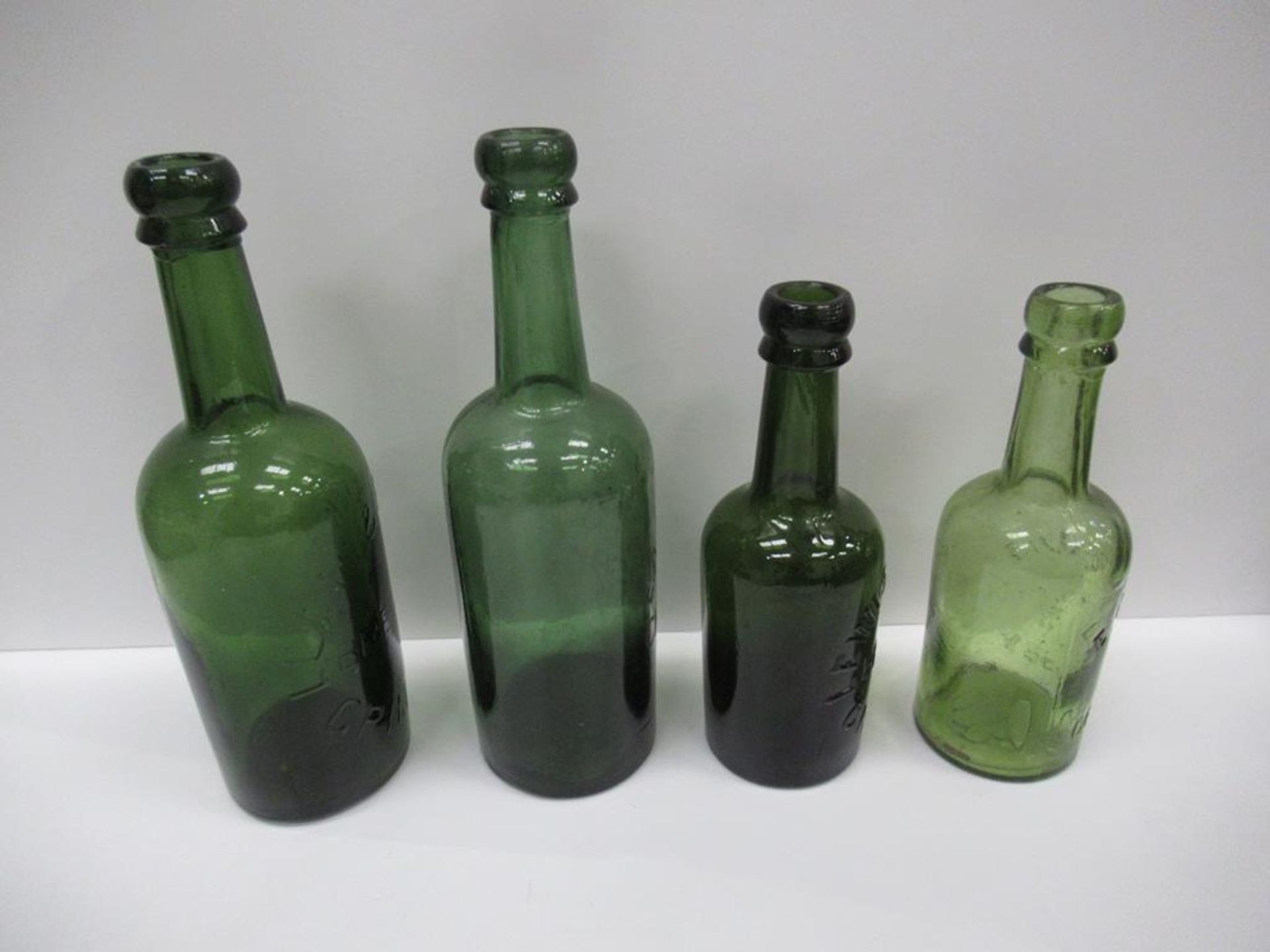 6x Grimsby E.A Lewis (3) and Lewis & Barker (3) coloured bottles - Image 3 of 22