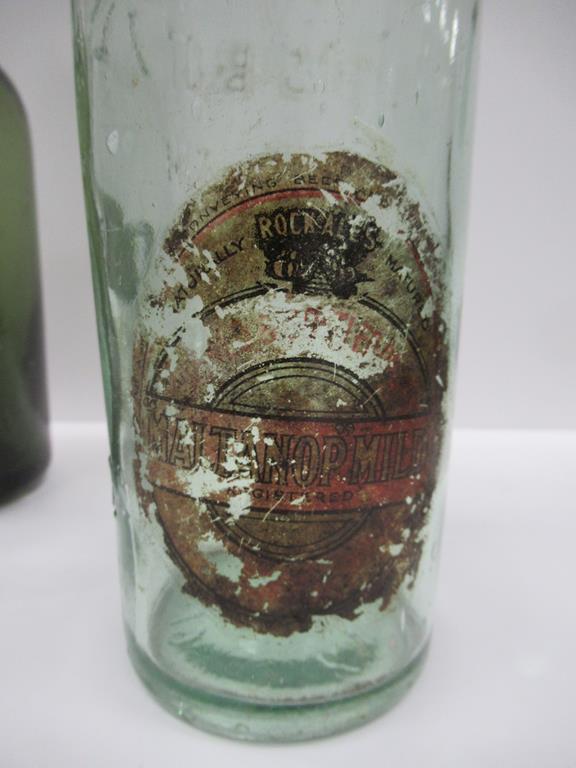 7x Grimsby Wellow Brewery (5) and F.Coleman (2) bottles (2x coloured and 2x matching stoppers) - Image 10 of 31