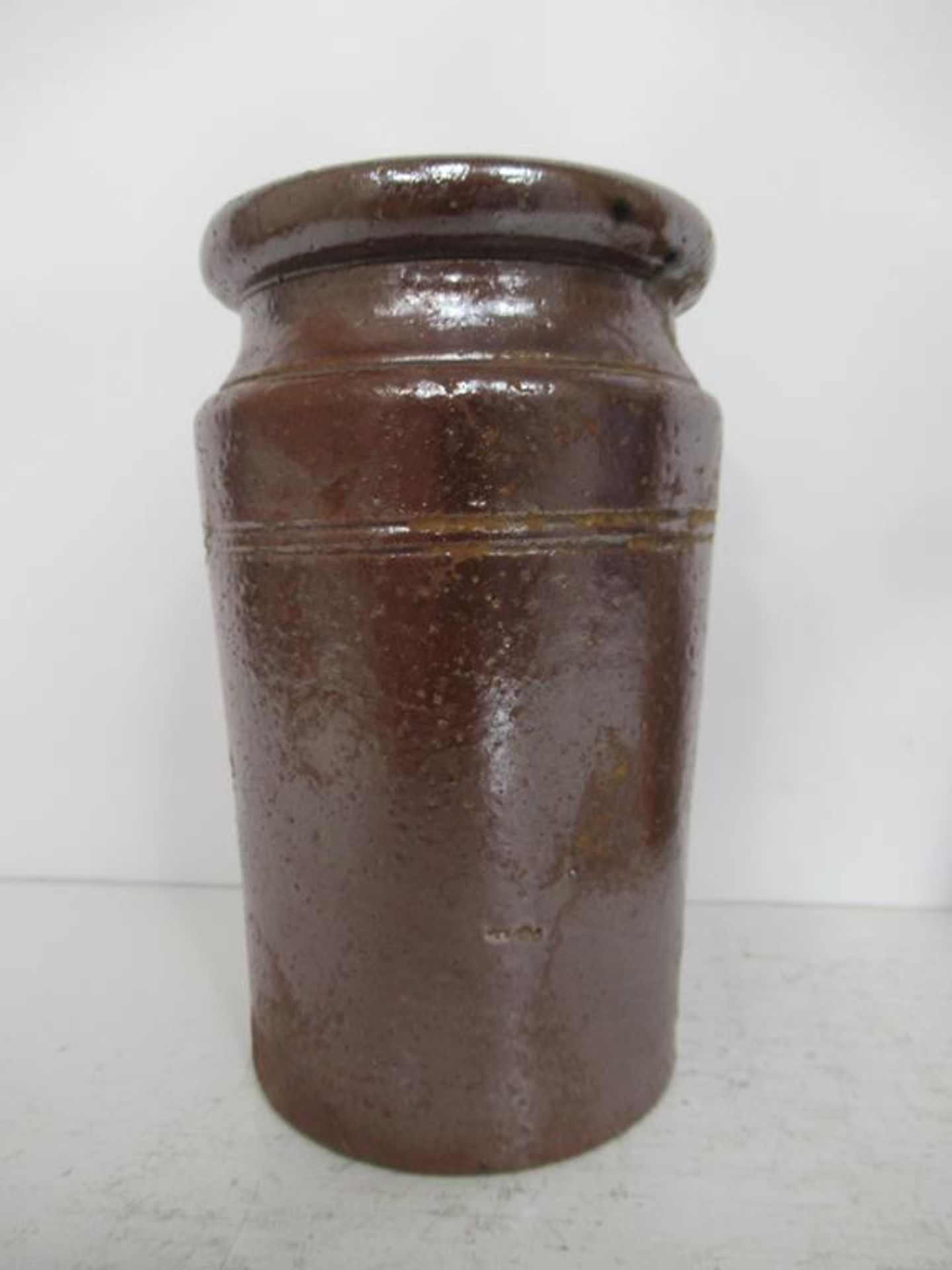 7 x Assorted Stone Bottles/Containers - unnamed and location unknown - Image 8 of 11