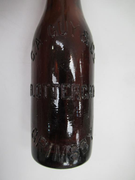 6x Grimsby C.A. Guy & Co coloured bottles (1x Flottergate) - Image 21 of 23