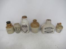 5 x Small Stoneware Items including Royalt Simplec Disinfector, Helensburgh William Easton Scotch Bo