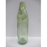 The Grimsby & District Mineral Water Co. Ltd coloured codd bottle (10oz)