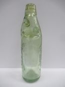 The Grimsby & District Mineral Water Co. Ltd coloured codd bottle (10oz)
