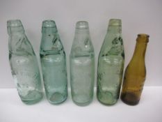 4x Hull & Grimsby Mineral Water Company A15 10oz cod bottles