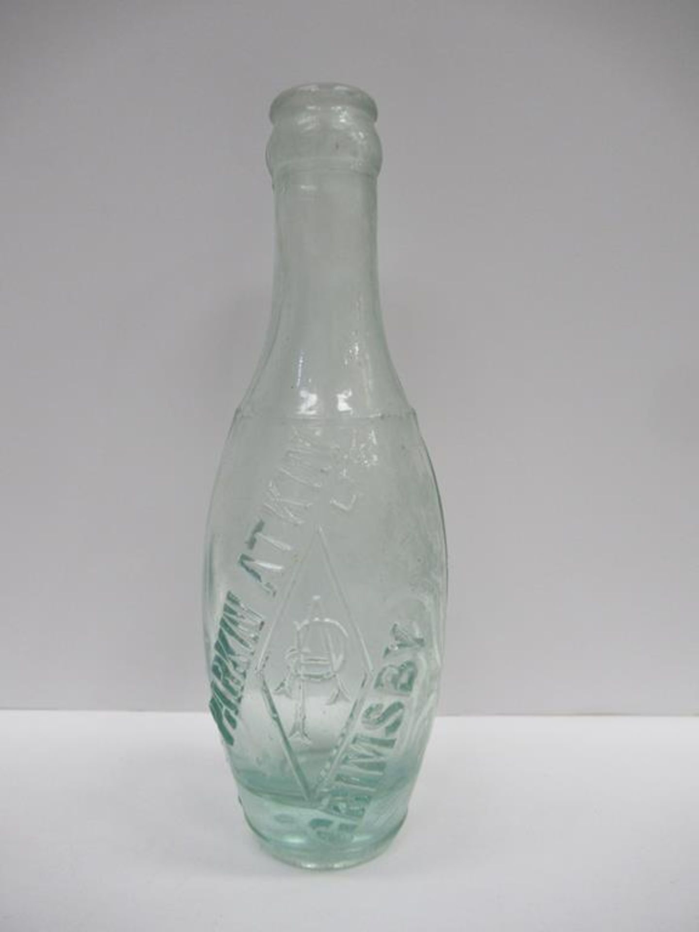 Grimsby Parkin Atkin Ltd small bulbous bottle