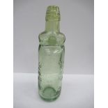 2x Grimsby J.A. Christian coloured Codd bottles