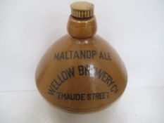 Maltanop Ale, Wellow Brewery Co 7 Maude Street "Dispensing Flagon"
