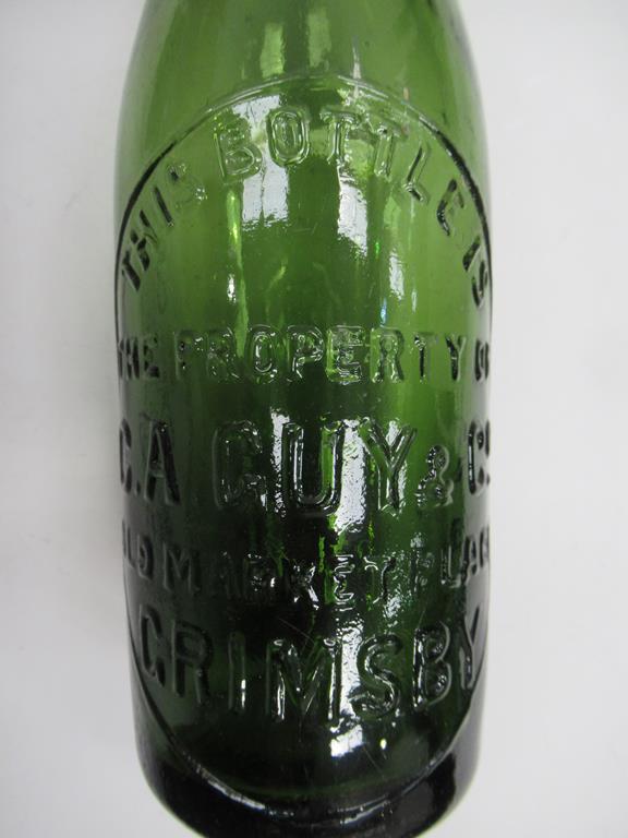 6x Grimsby C.A. Guy & Co coloured bottles (1x Flottergate) - Image 11 of 23