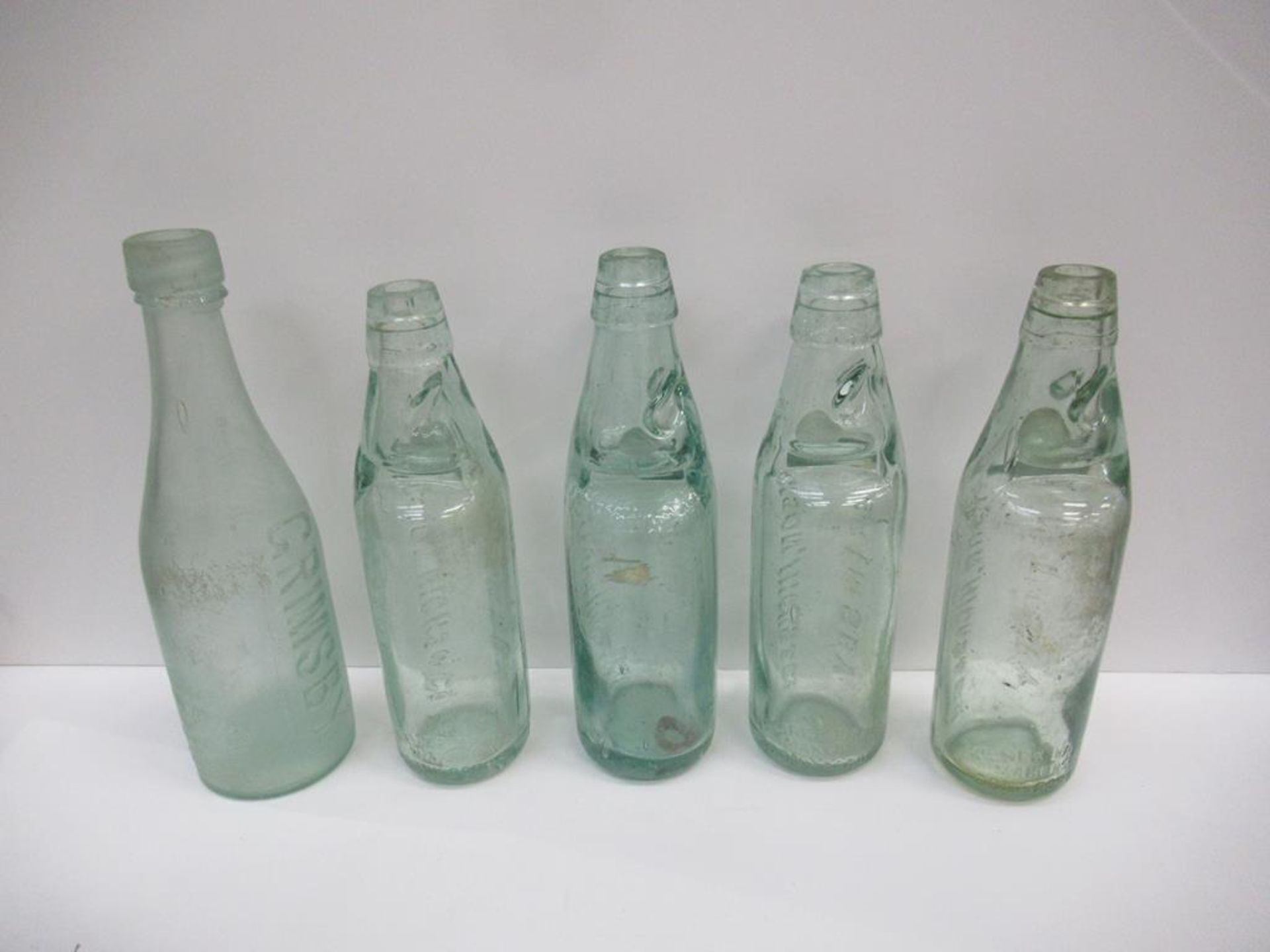 5x Grimsby Tyson, Hicks & Co. bottles- four cods - Image 3 of 15