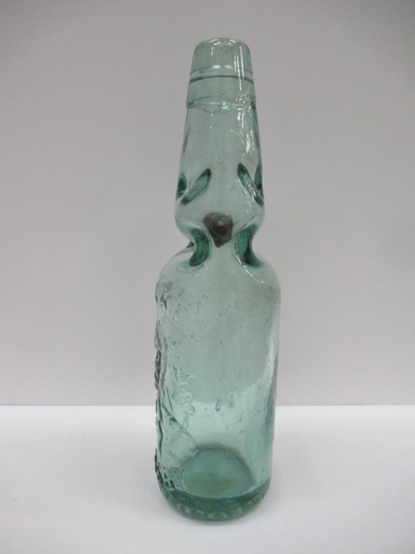 Grimsby Reinecke's Aerated Waters codd bottle with coloured marble 10oz - Image 4 of 9