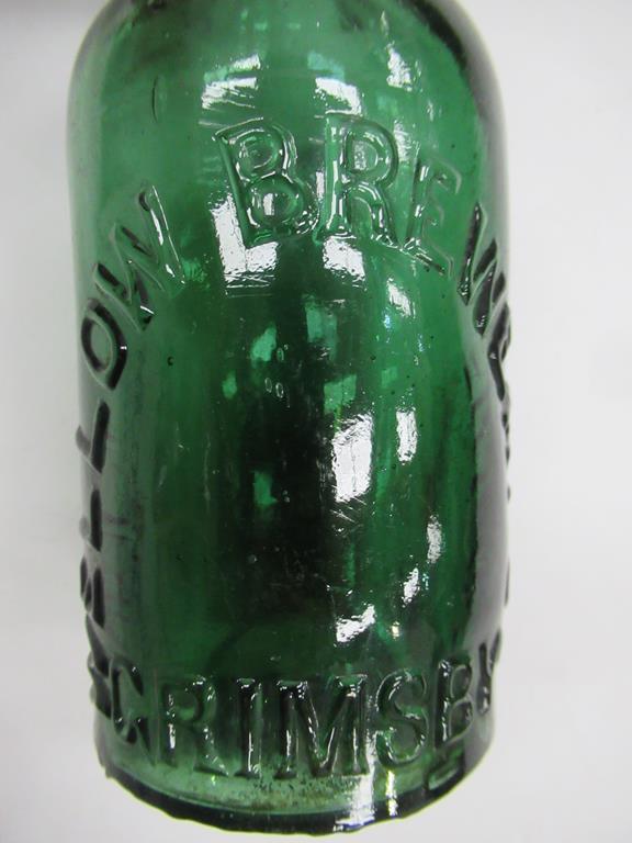 7x Grimsby Wellow Brewery (5) and F.Coleman (2) bottles (2x coloured and 2x matching stoppers) - Image 31 of 31