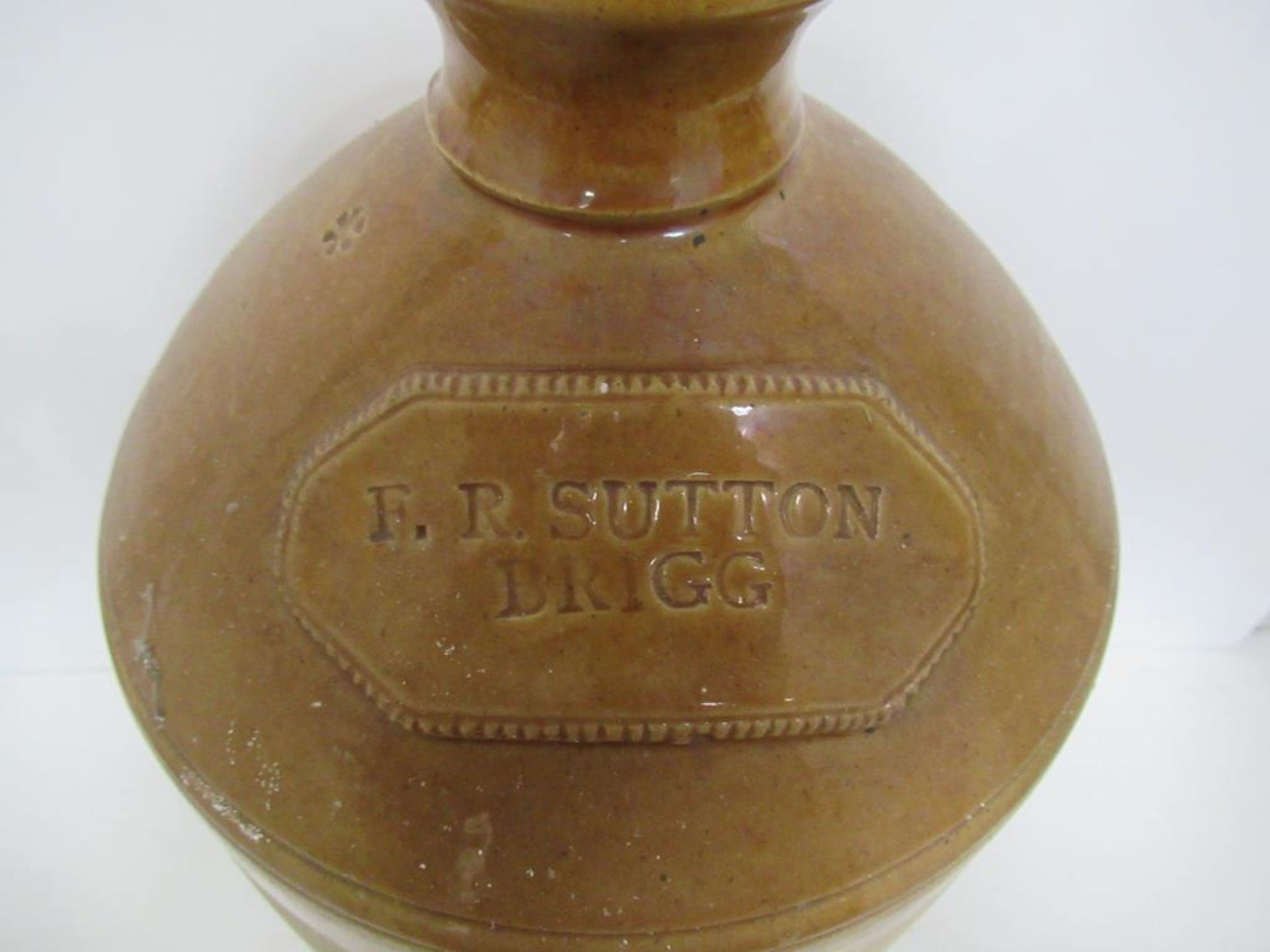 F.R.Sutton Brigg Flagon "missing handle"