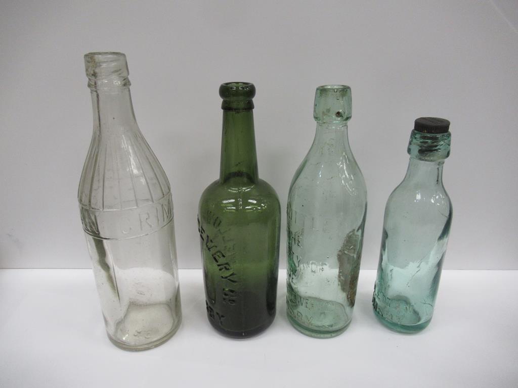 7x Grimsby Wellow Brewery (5) and F.Coleman (2) bottles (2x coloured and 2x matching stoppers) - Image 5 of 31