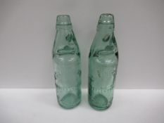 2x Grimsby A.G. Hinchliffe codd bottles (10oz)