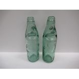 2x Grimsby A.G. Hinchliffe codd bottles (10oz)