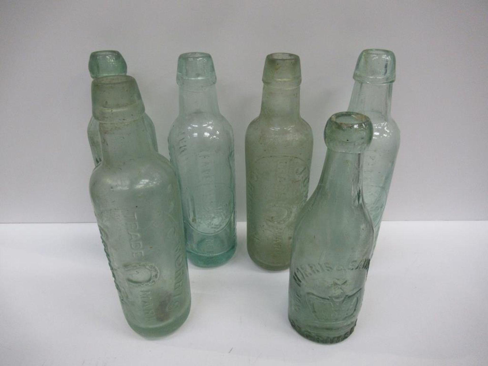 6x Grimsby Morris & Saweard (4) and J.C. Morris (2) bottles