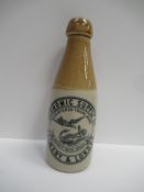 Grimsby & London Economic Supply Co. Ginger Beer Stoneware Bottle