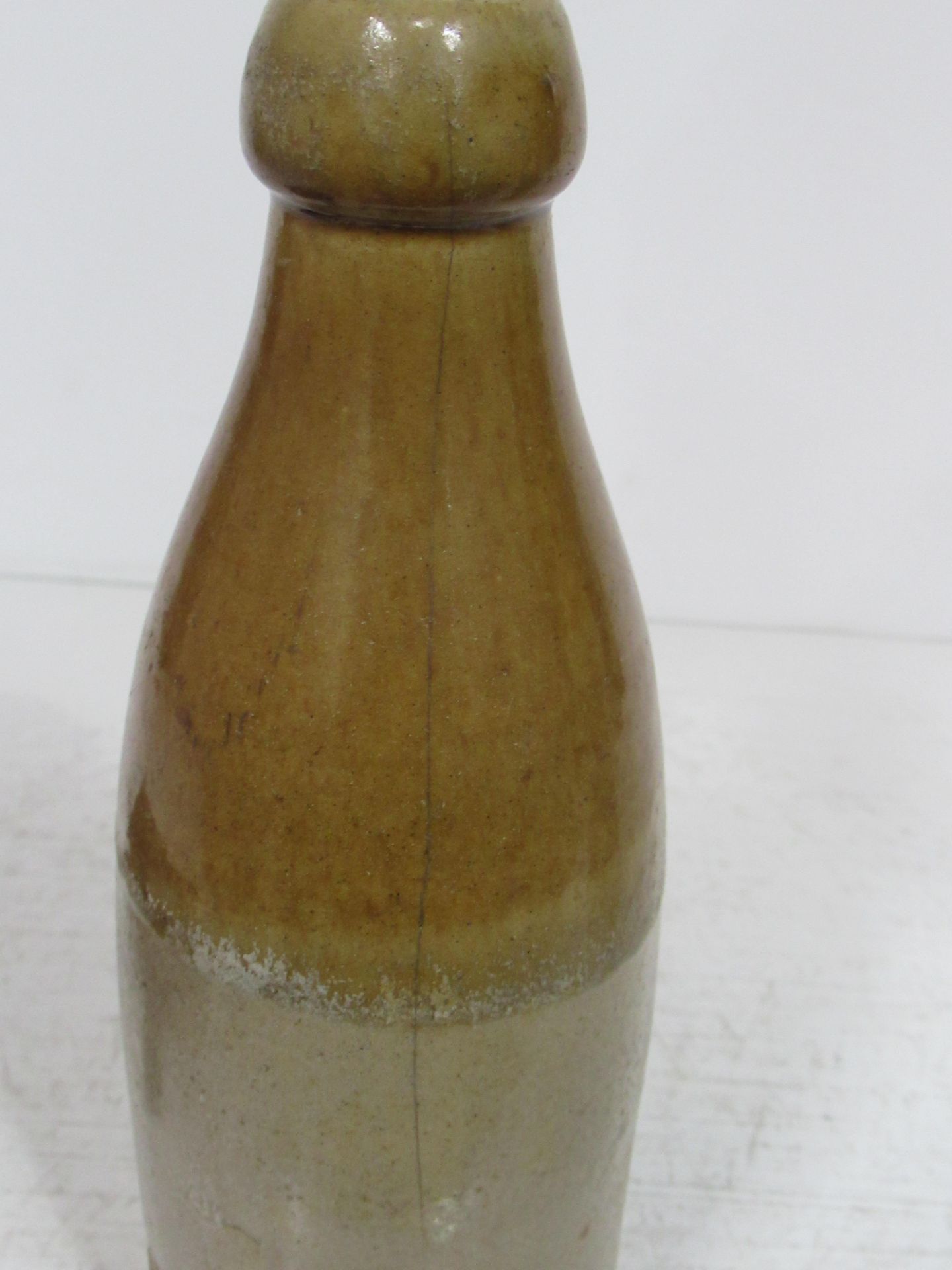 2 x Grimsby W.Stracker Impressed Stone Bottles (21cm) - Image 8 of 10