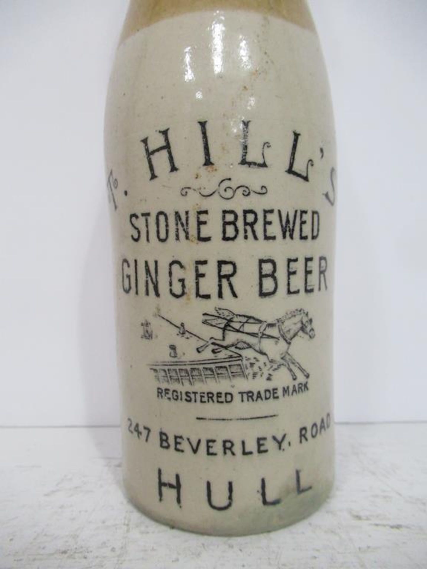 Hull T. Hills stone brewed ginger beer bottle (20cm) - Image 5 of 7